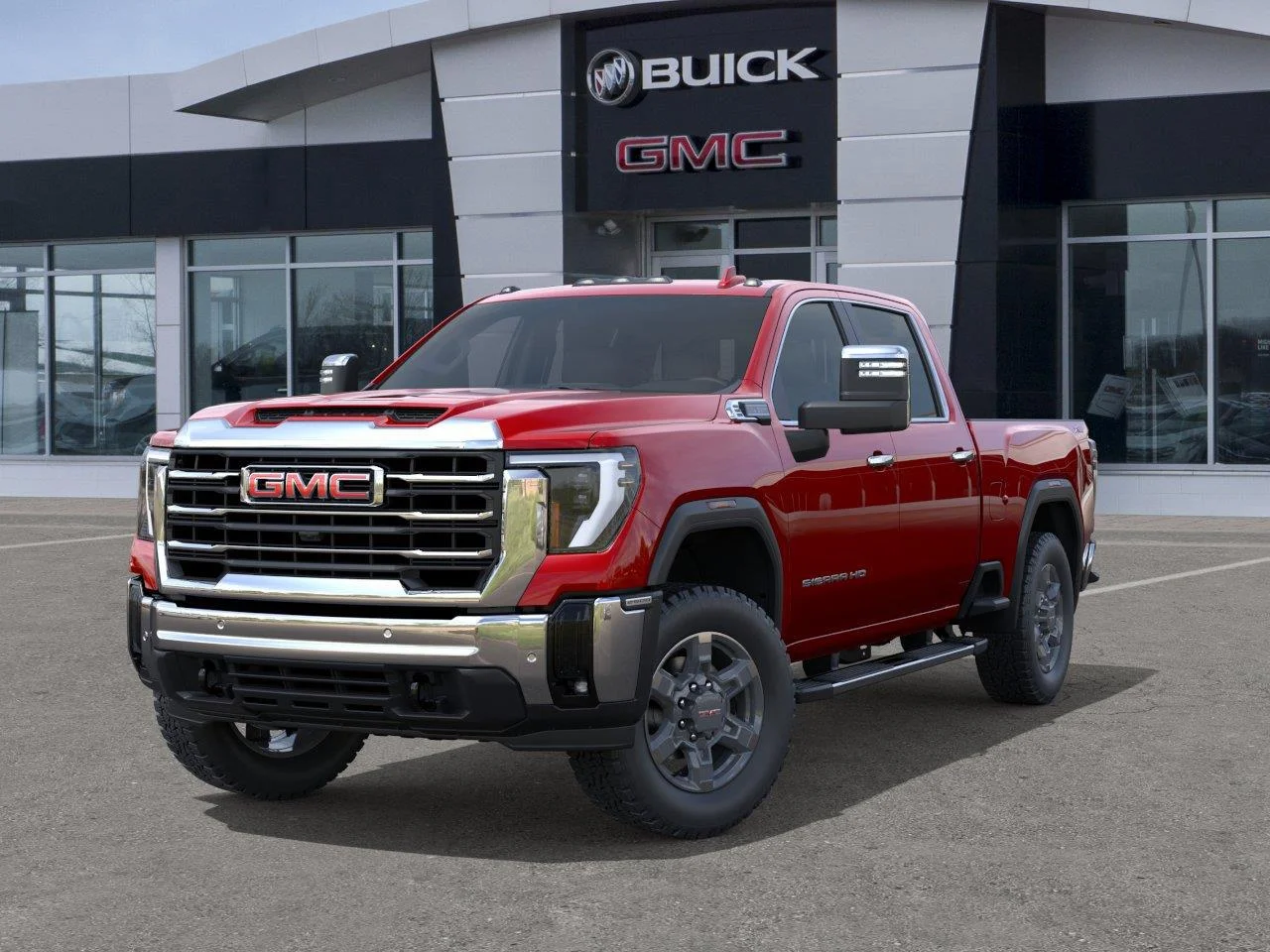 New 2026 Volcanic Red Tintcoat GMC SLT image 6
