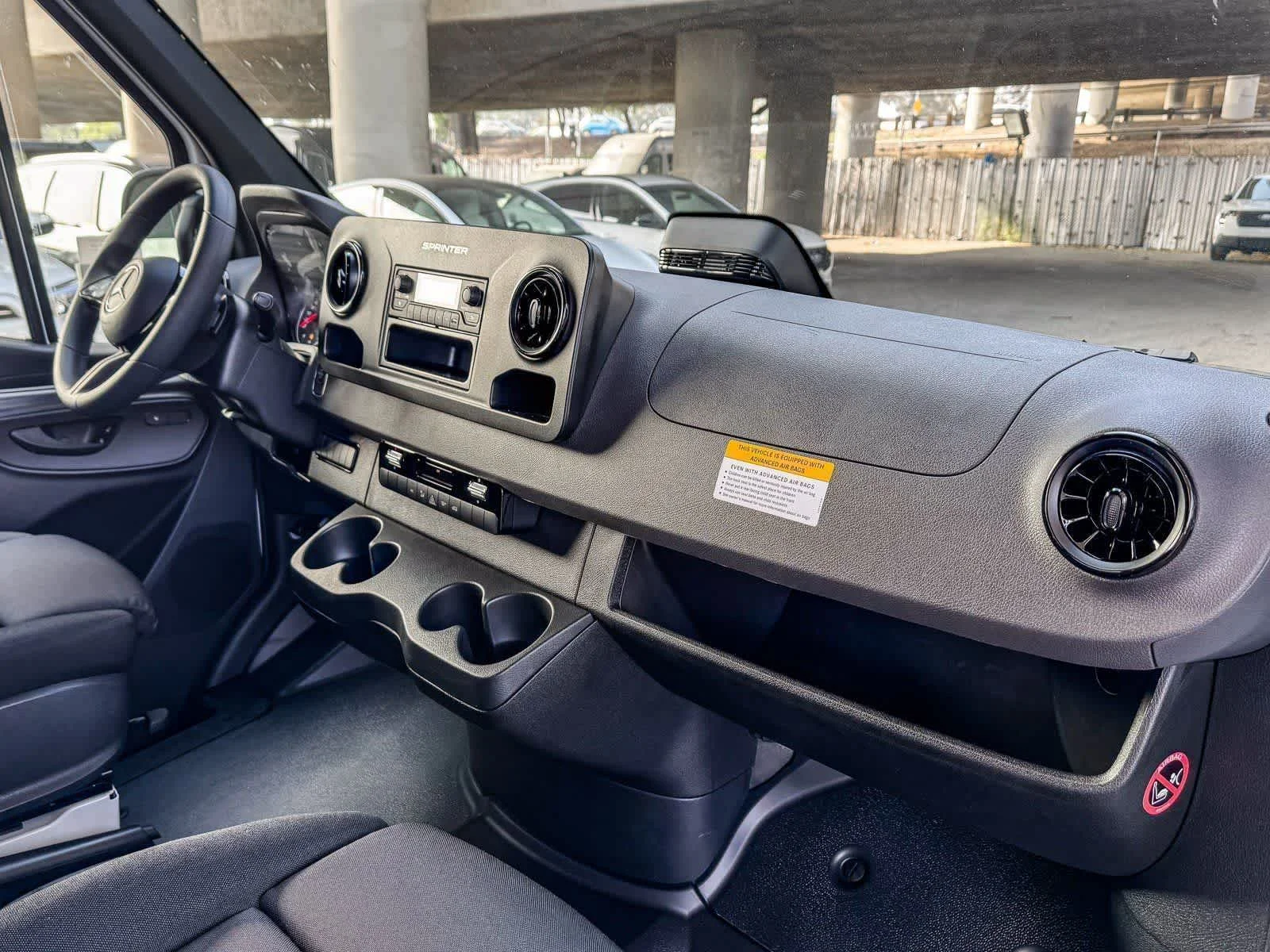 New 2026 Arctic White Mercedes-Benz Cargo 170WB High Roof RWD 2.0L I4 Diesel Turbo SO image 13