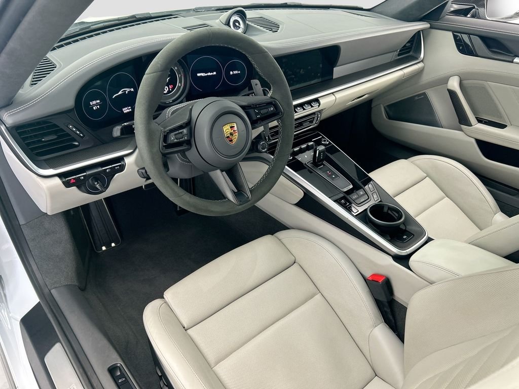 Used 2021 Carrara White Metallic Porsche Turbo S image 9