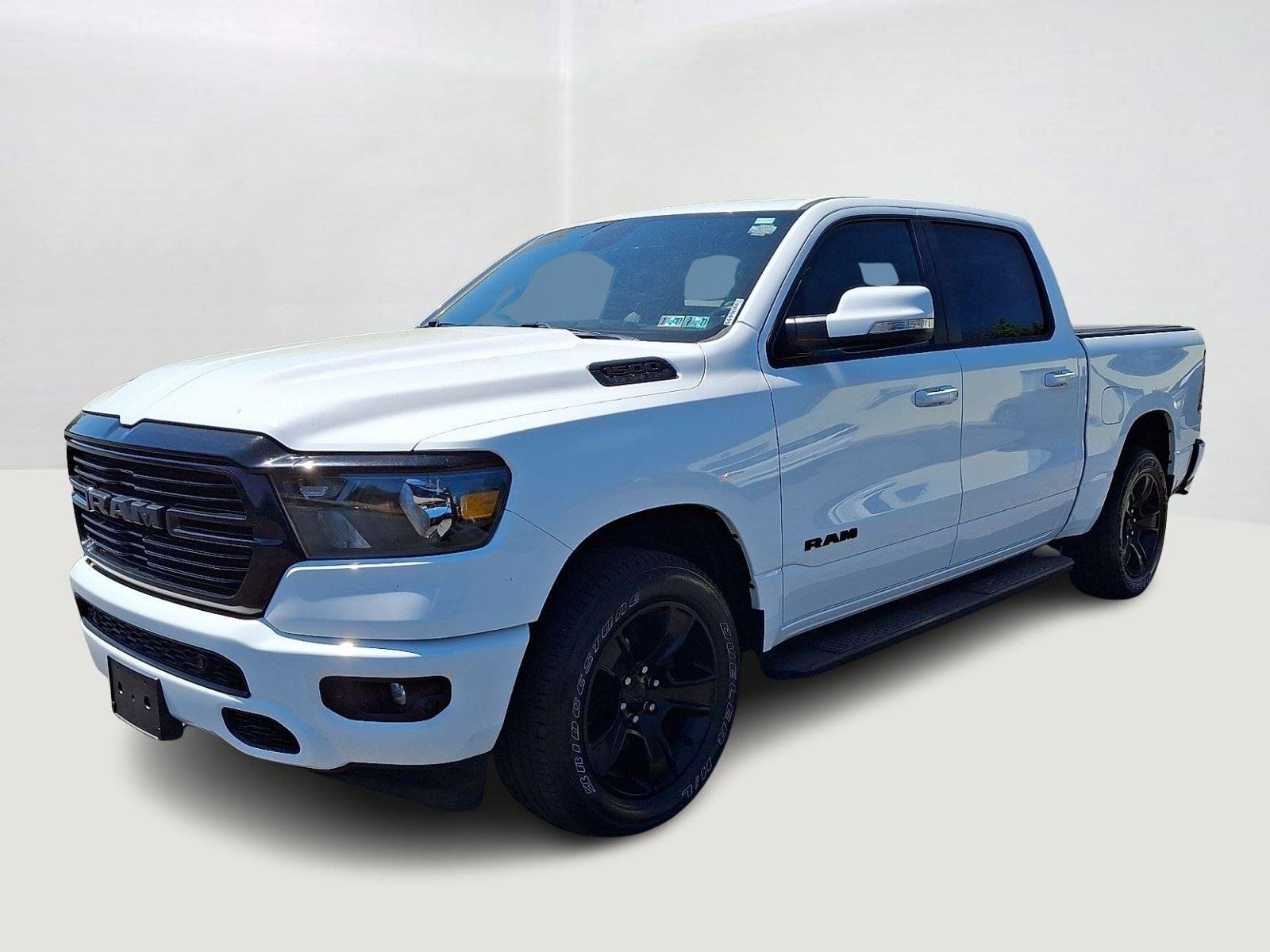 Certified Used 2020 Bright White Clearcoat Ram Big Horn image 3