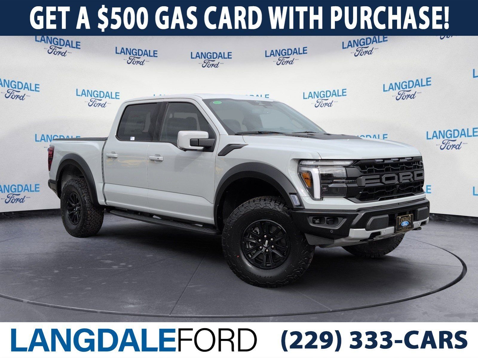 New 2026 Ford F-150 Raptor SuperCrew® in Valdosta #FT26014