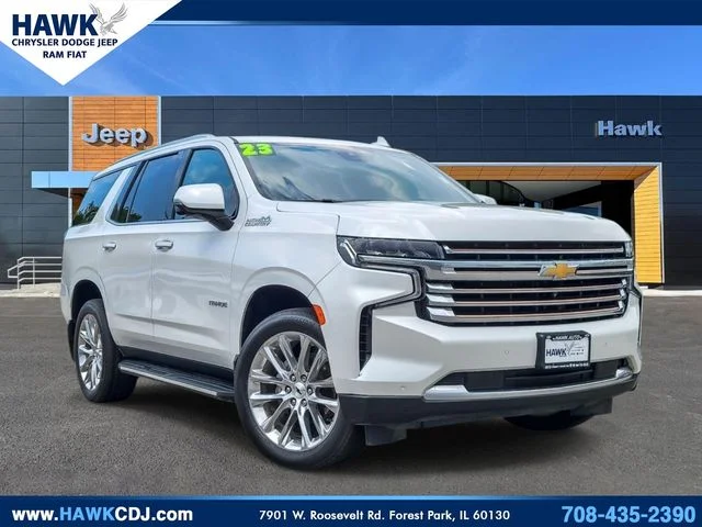 Used 2023 White Chevrolet High Country image 1