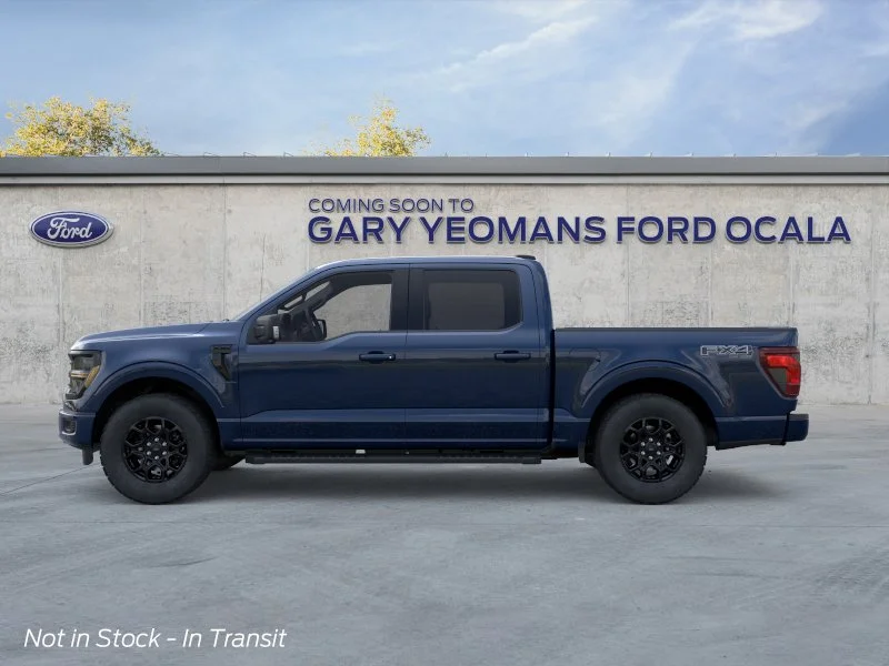 New 2026 Antimatter Blue Metallic Ford XLT image 3