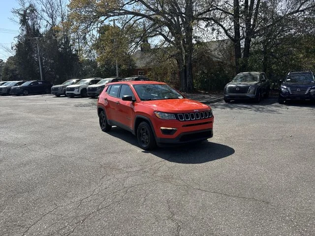 Used 2019 Orange Jeep Sport image 3