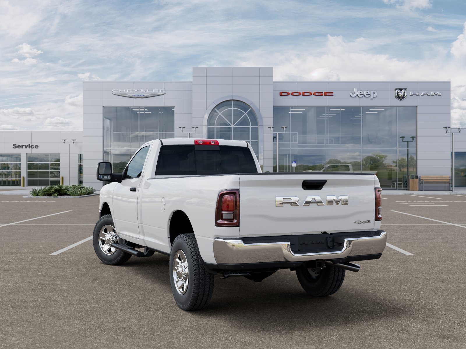 New 2026 Bright White Clear-Coat Exterior Paint RAM Tradesman image 20