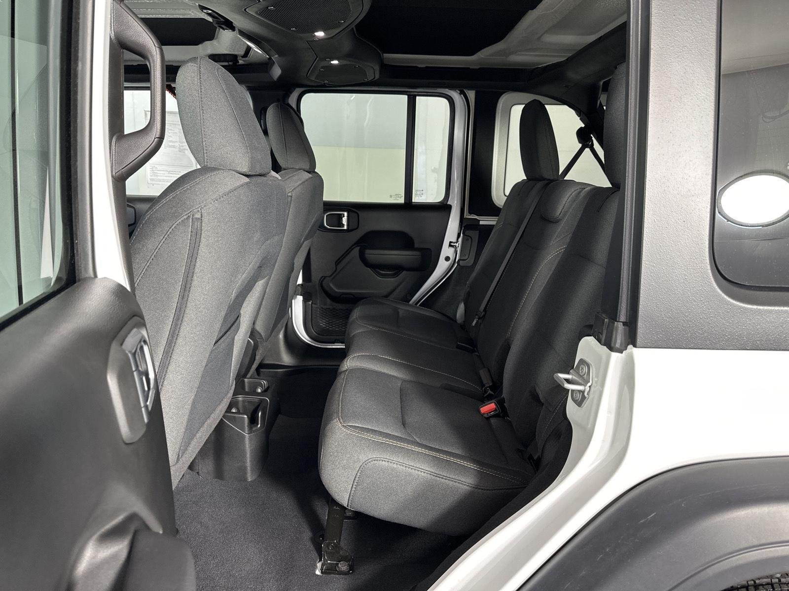 Used 2024 Bright White Clearcoat Jeep Sport S image 19