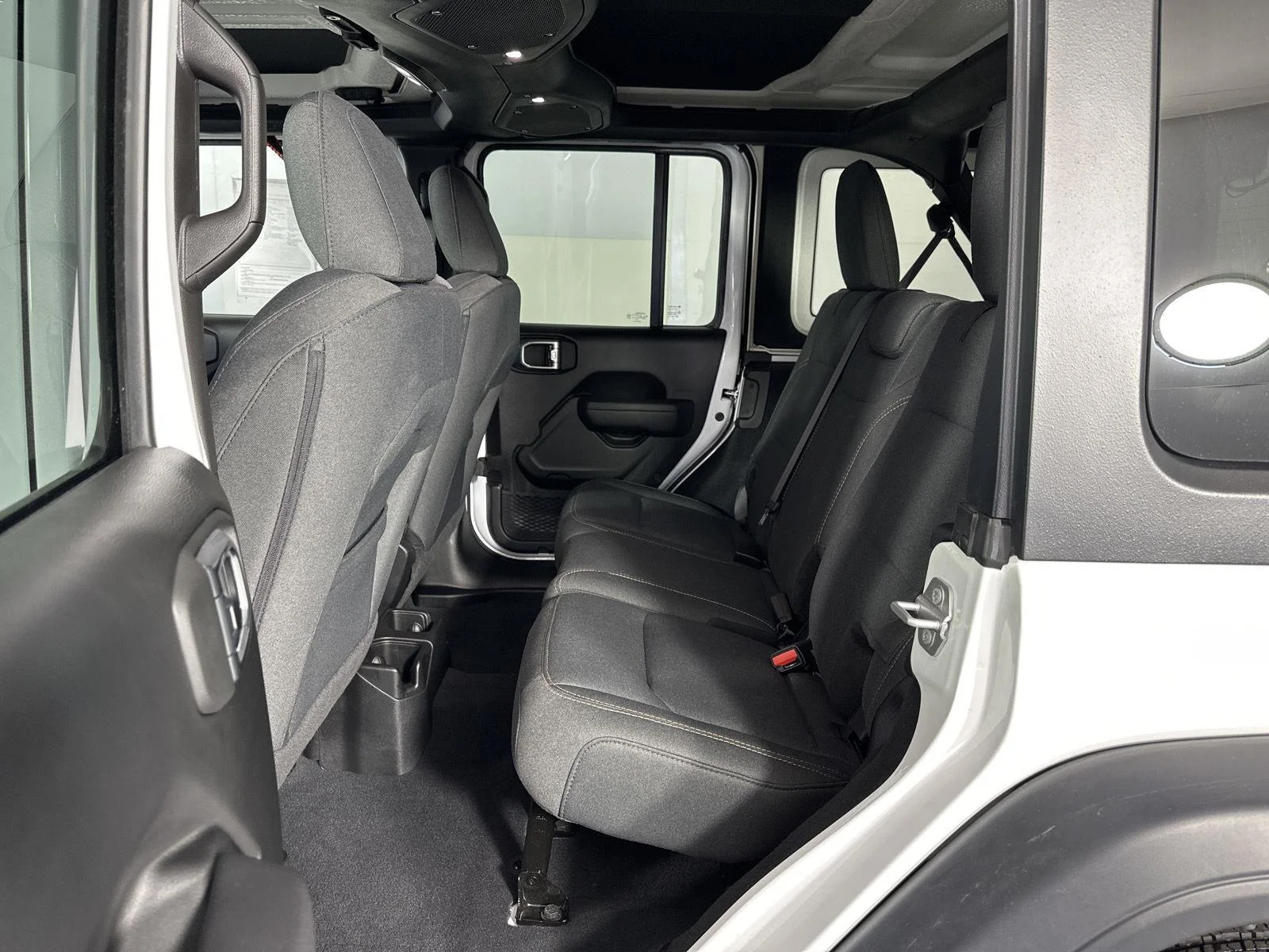 Used 2024 Bright White Clearcoat Jeep Sport S image 19