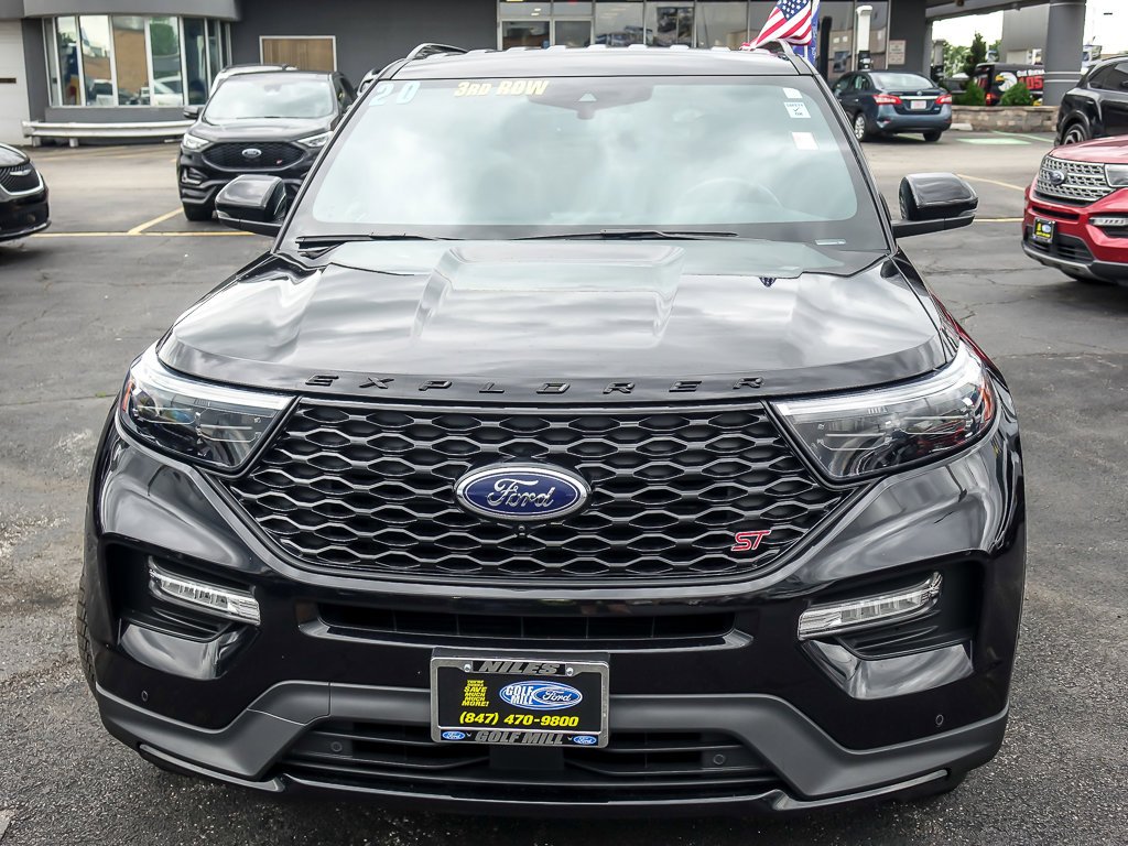 Used 2020 Agate Black Metallic Ford ST image 4