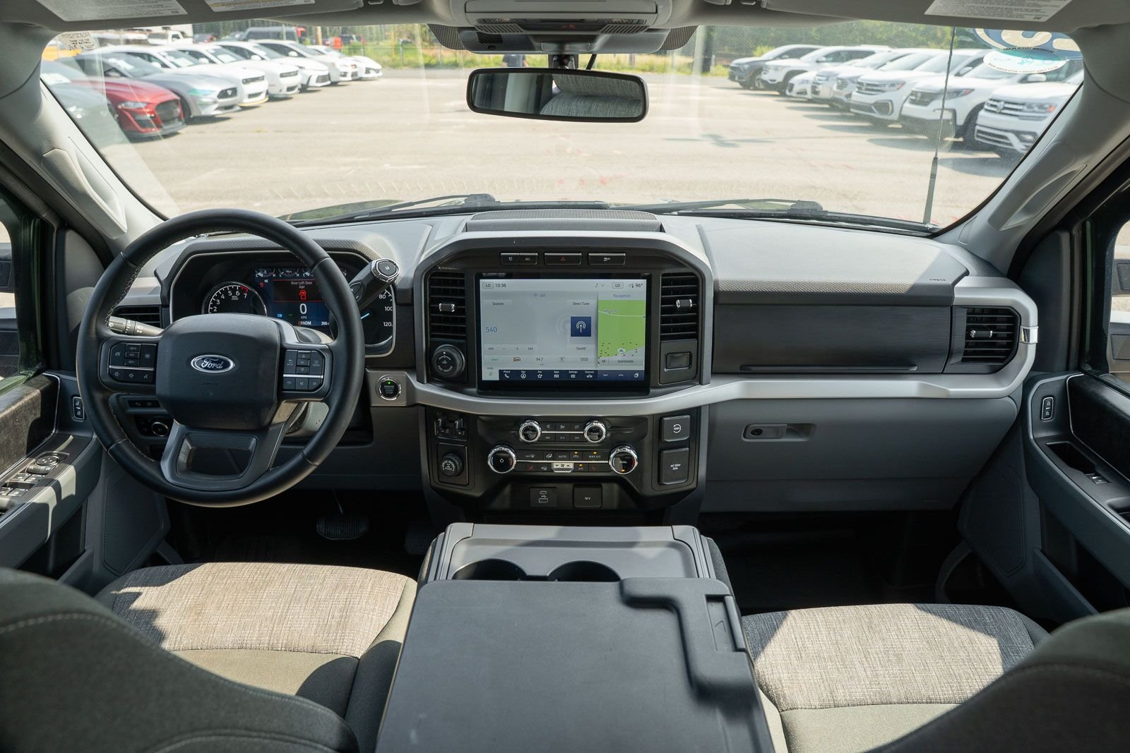 Used 2023 Antimatter Blue Metallic Ford XLT image 24