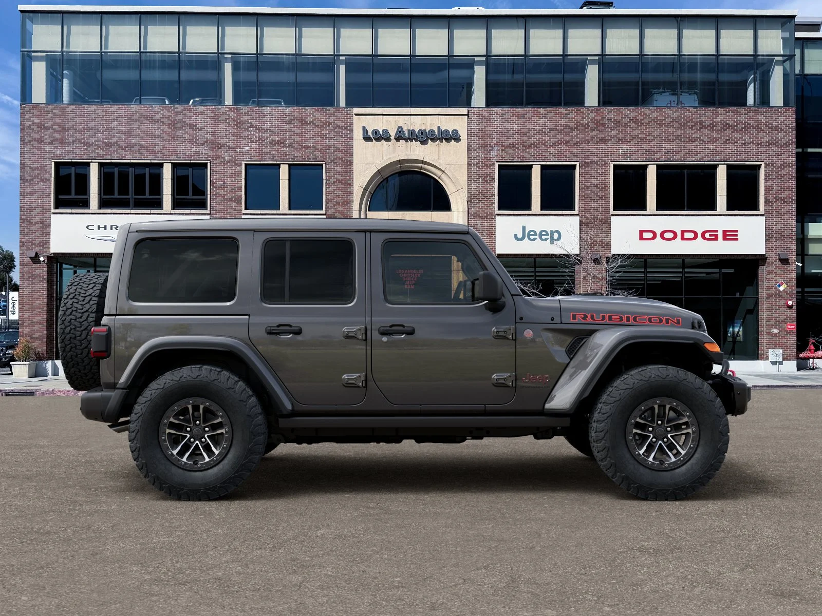 New 2027 Granite Crystal Metallic Clear-Coat Paint Jeep Rubicon image 47
