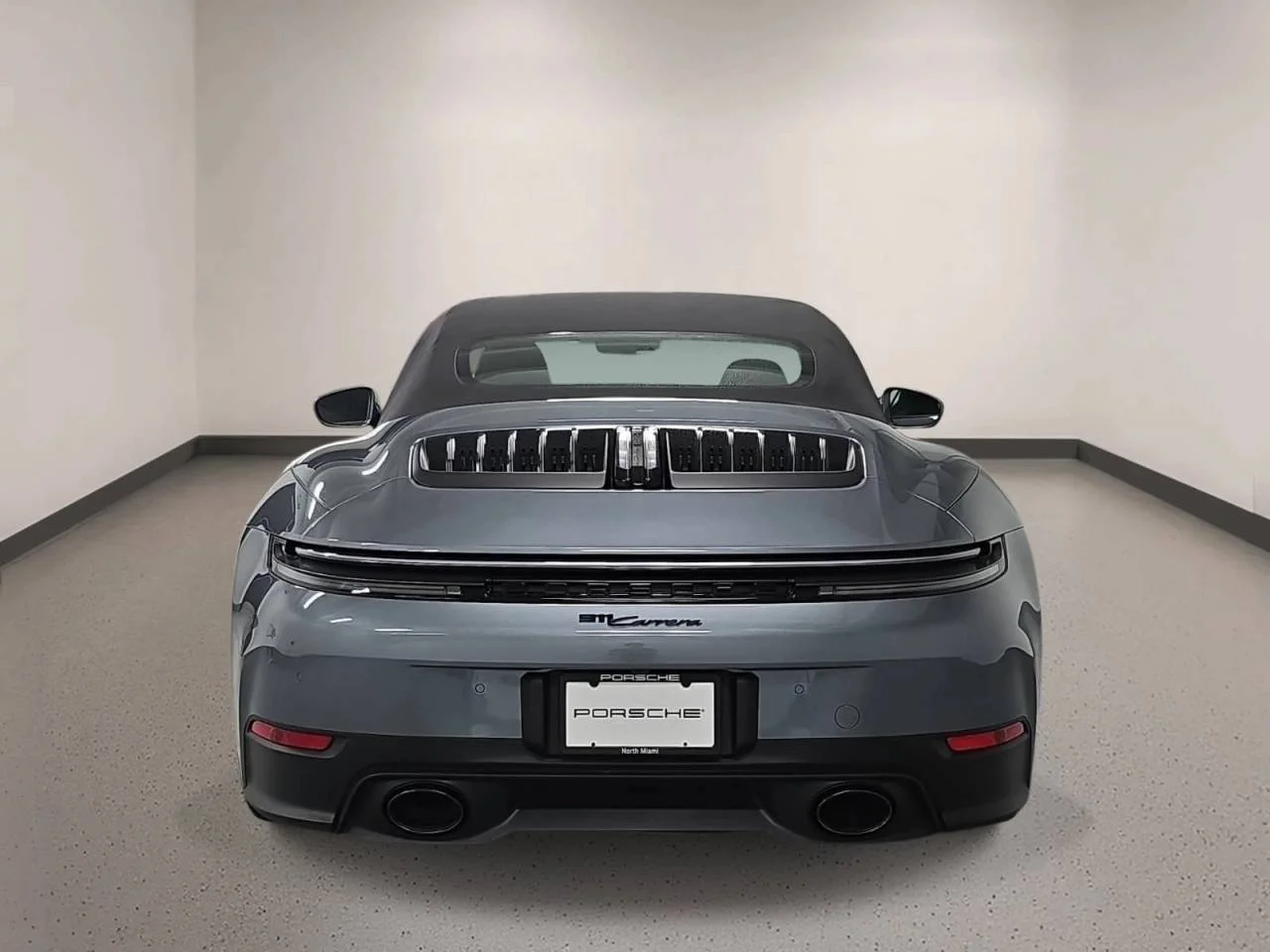 New 2026 Vanadium Grey Metallic Porsche Carrera Cabriolet image 6