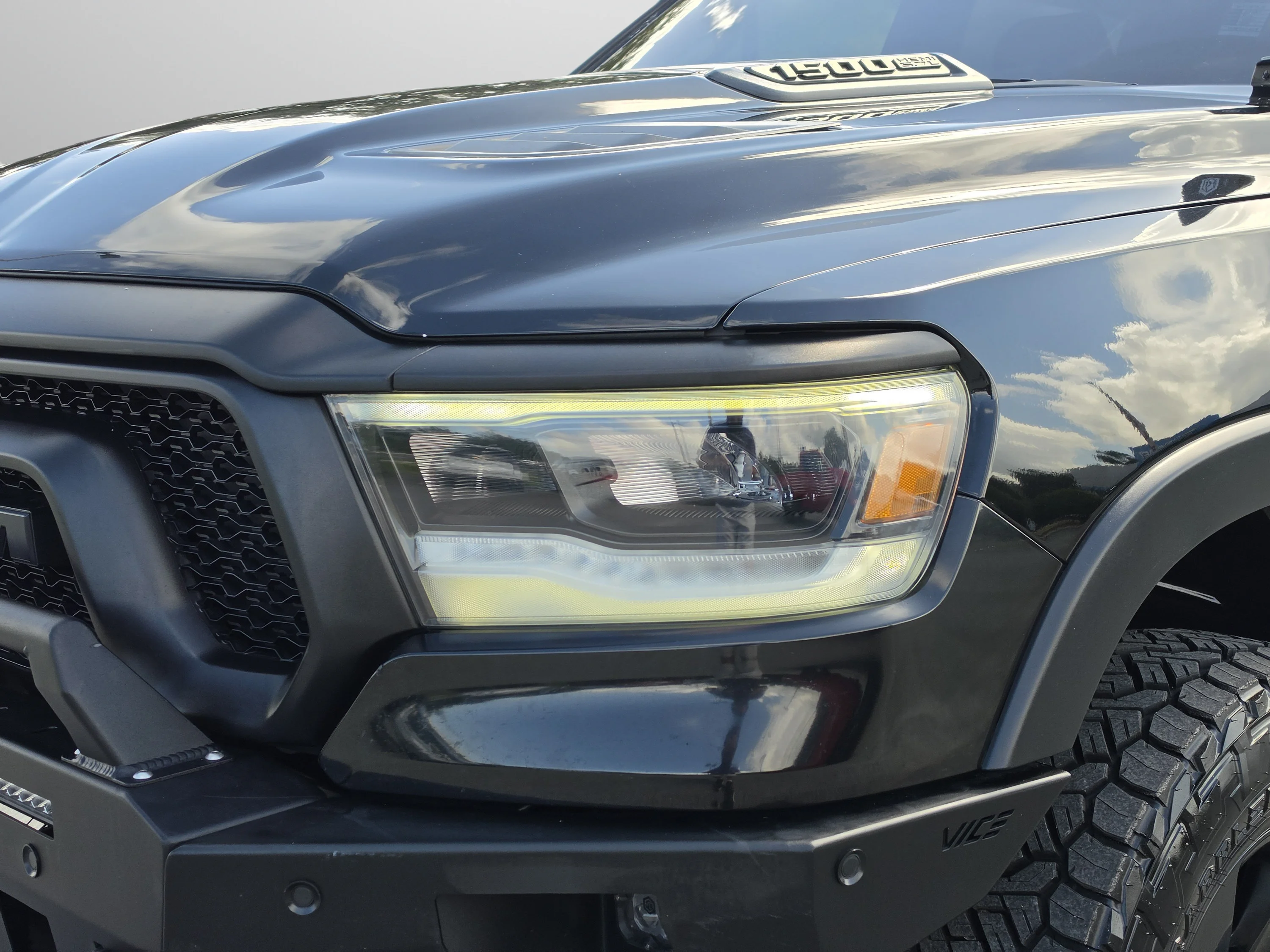 Used 2021 Diamond Black Crystal Pearlcoat Ram Rebel image 13