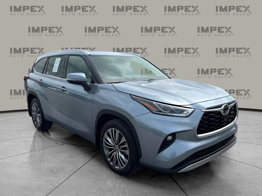 Used 2021 Blue Toyota Platinum image 7