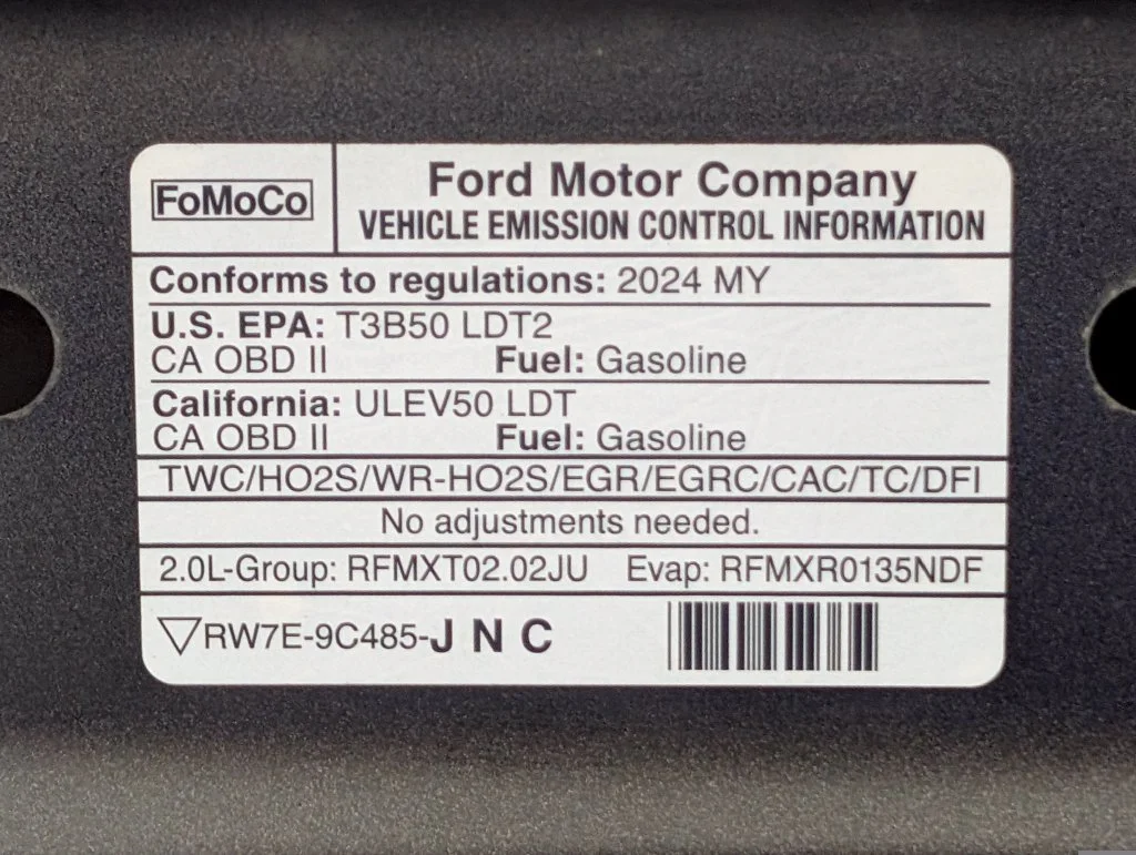 Certified Used 2024 Carbonized Gray Metallic Ford SEL image 24
