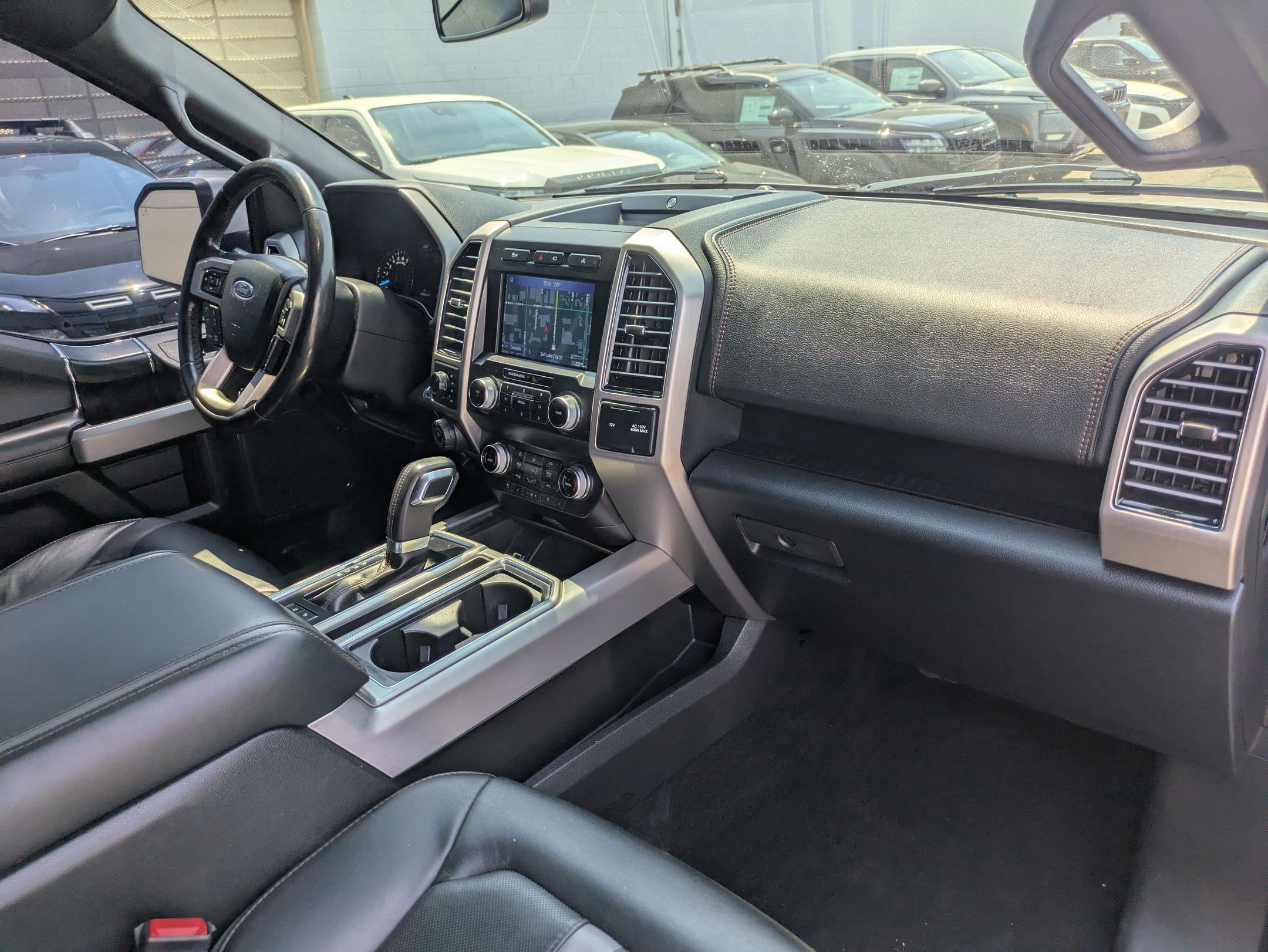 Used 2019 White Platinum Clearcoat Metallic Ford Platinum image 29