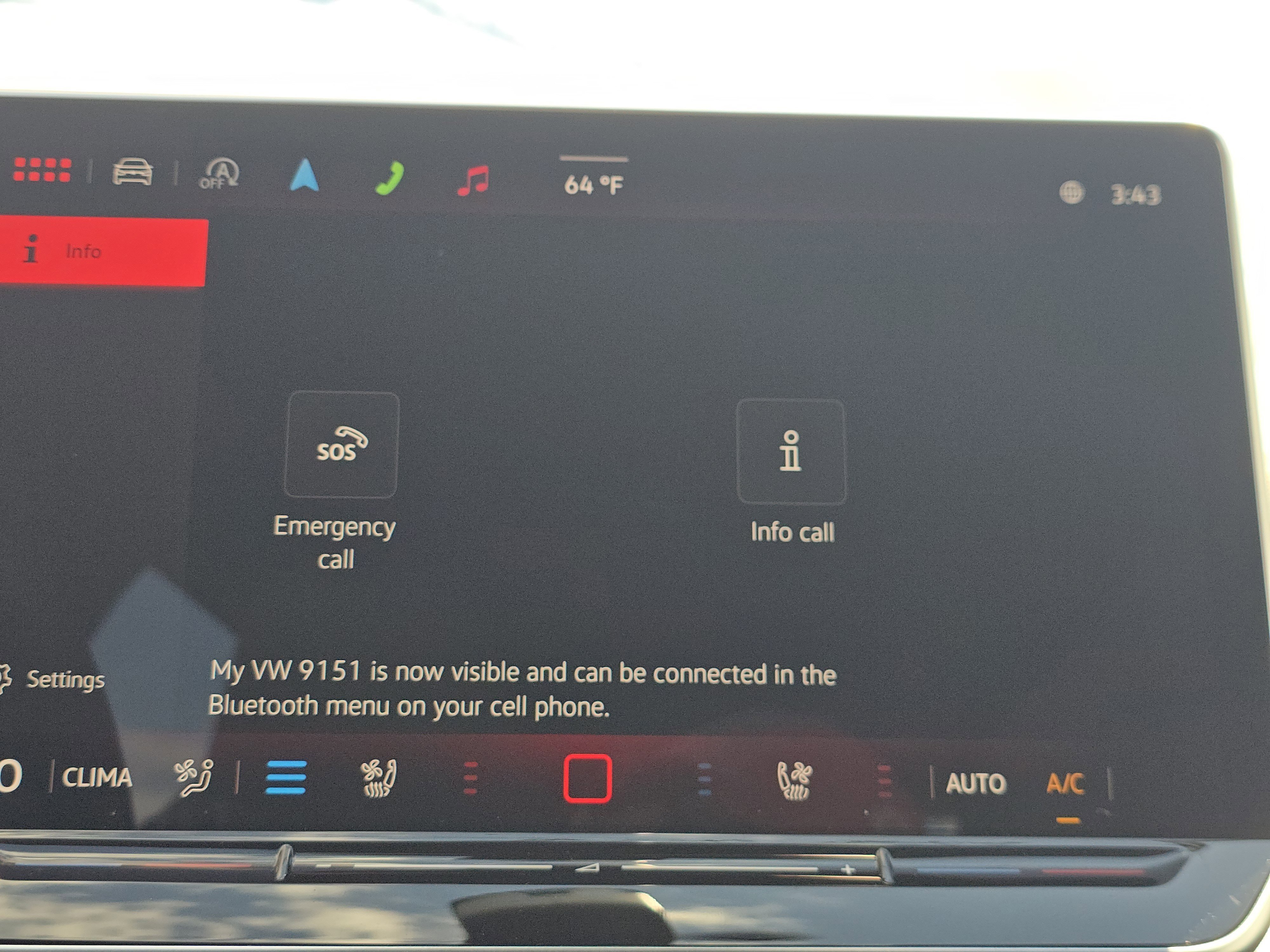 New 2026 Slate Blue Metallic Volkswagen SE image 14