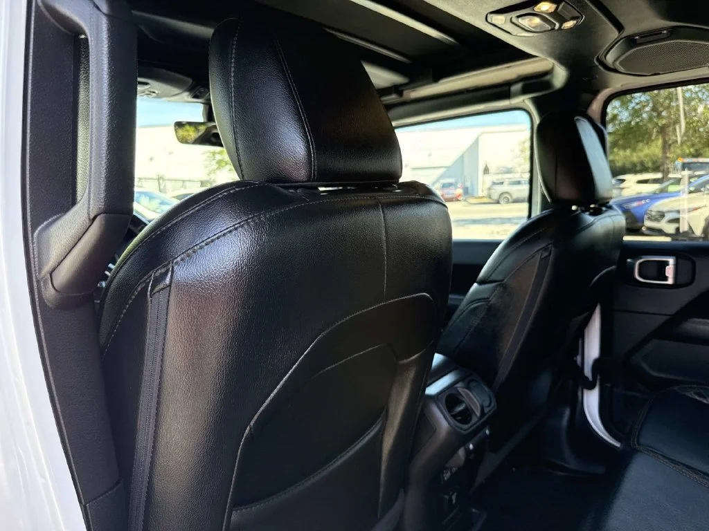 Used 2021 White Jeep Unlimited Sahara 4xe image 17