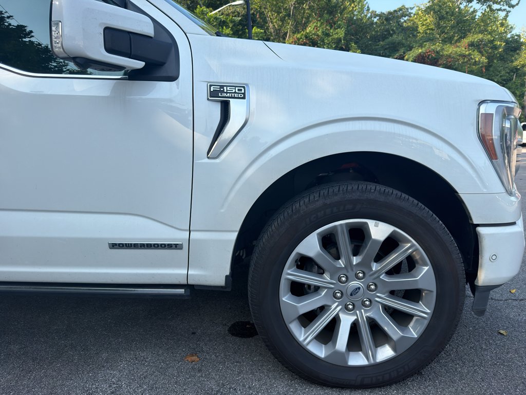 Used 2023 Star White Metallic Tri-Coat Ford Limited image 4