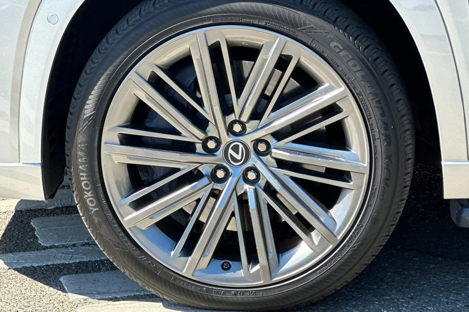 Used 2024 Silver Lexus 550h+ Luxury image 15