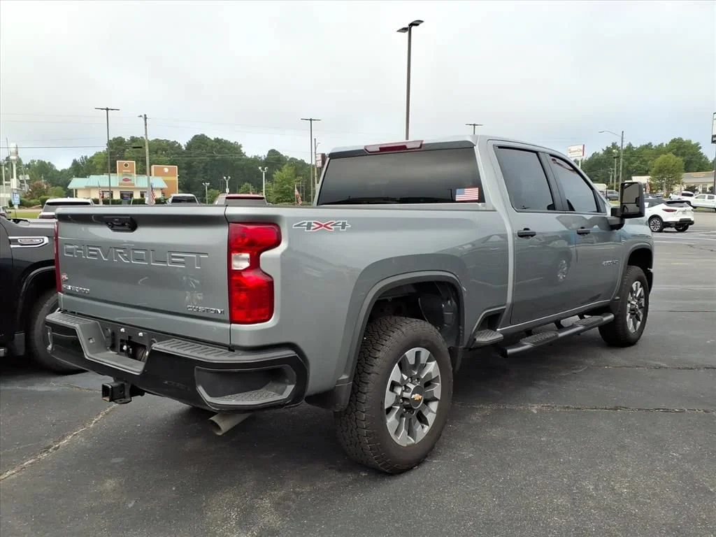 Used 2025 Sterling Gray Metallic Chevrolet Custom image 6