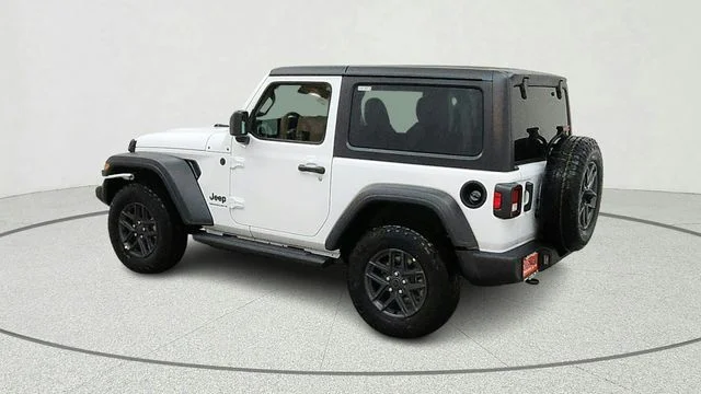 New 2026 Bright White Clear-Coat Exterior Paint Jeep Sport S image 6