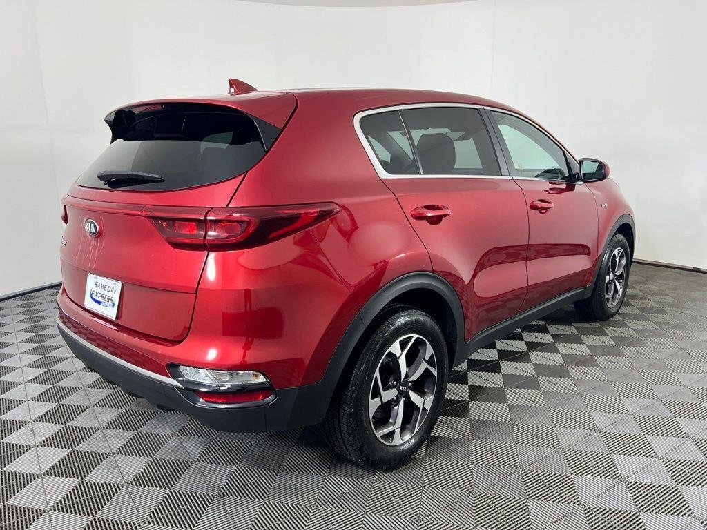 Used 2020 Red Kia LX image 22