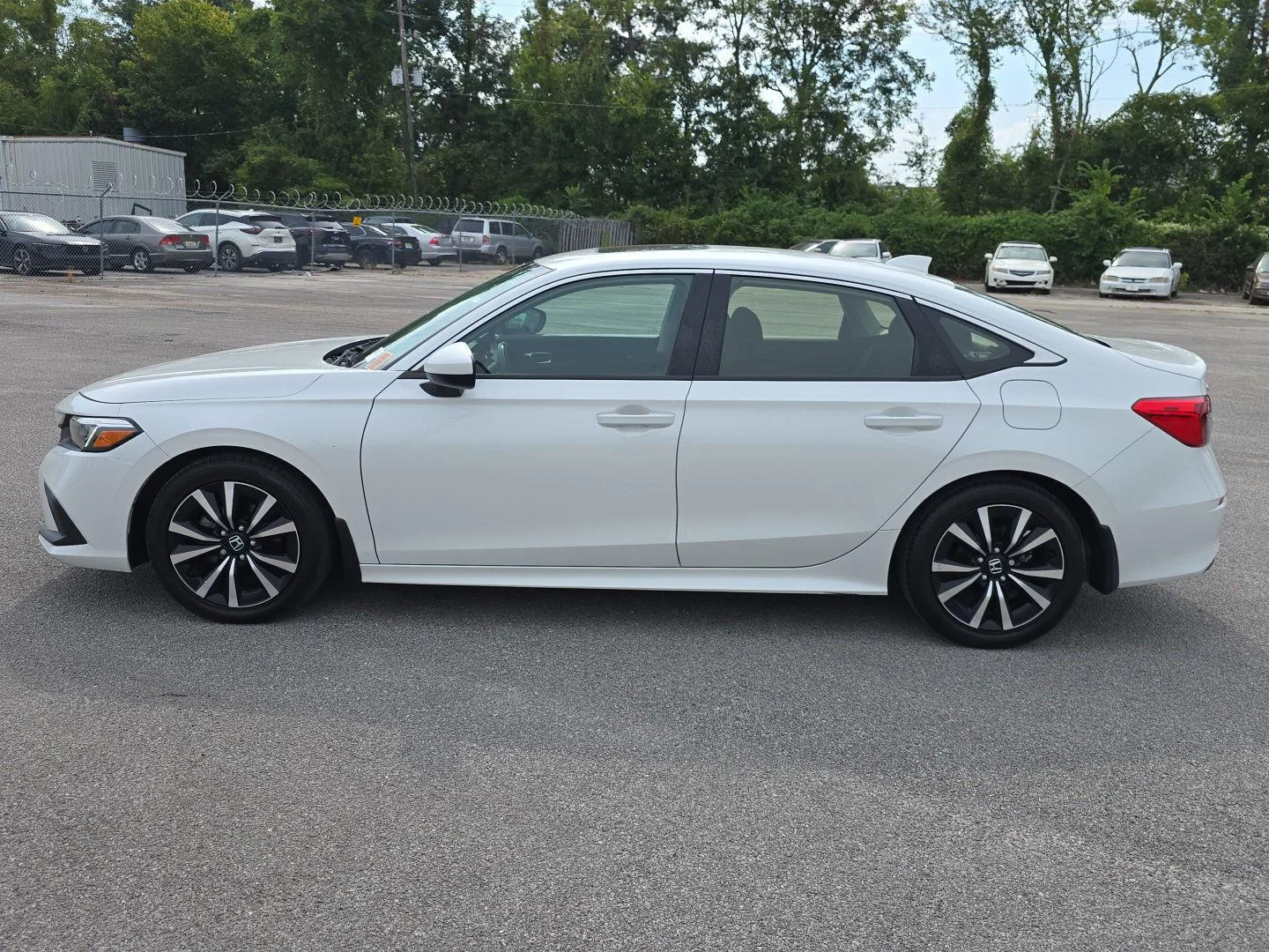 Used 2022 Platinum White Pearl Honda EX image 6