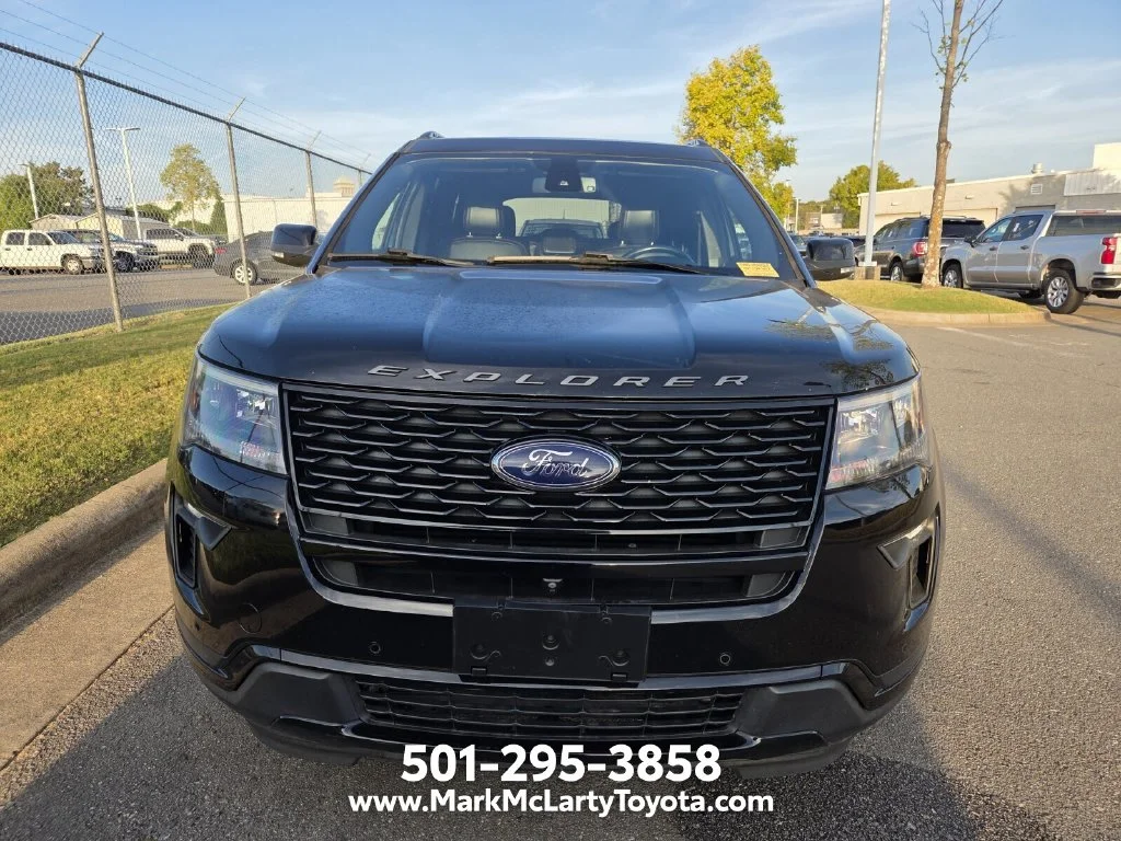 Used 2018 Black Ford Sport image 2