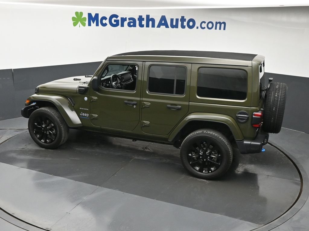 Used 2023 Green Jeep Sahara 4xe image 24