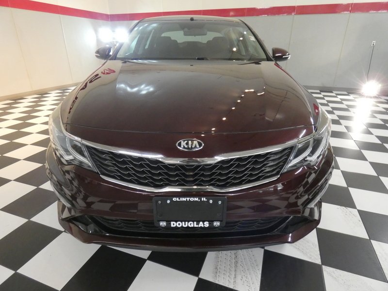 Used 2019 Kia Optima LX with VIN 5XXGT4L36KG347966 for sale in Clinton, IL