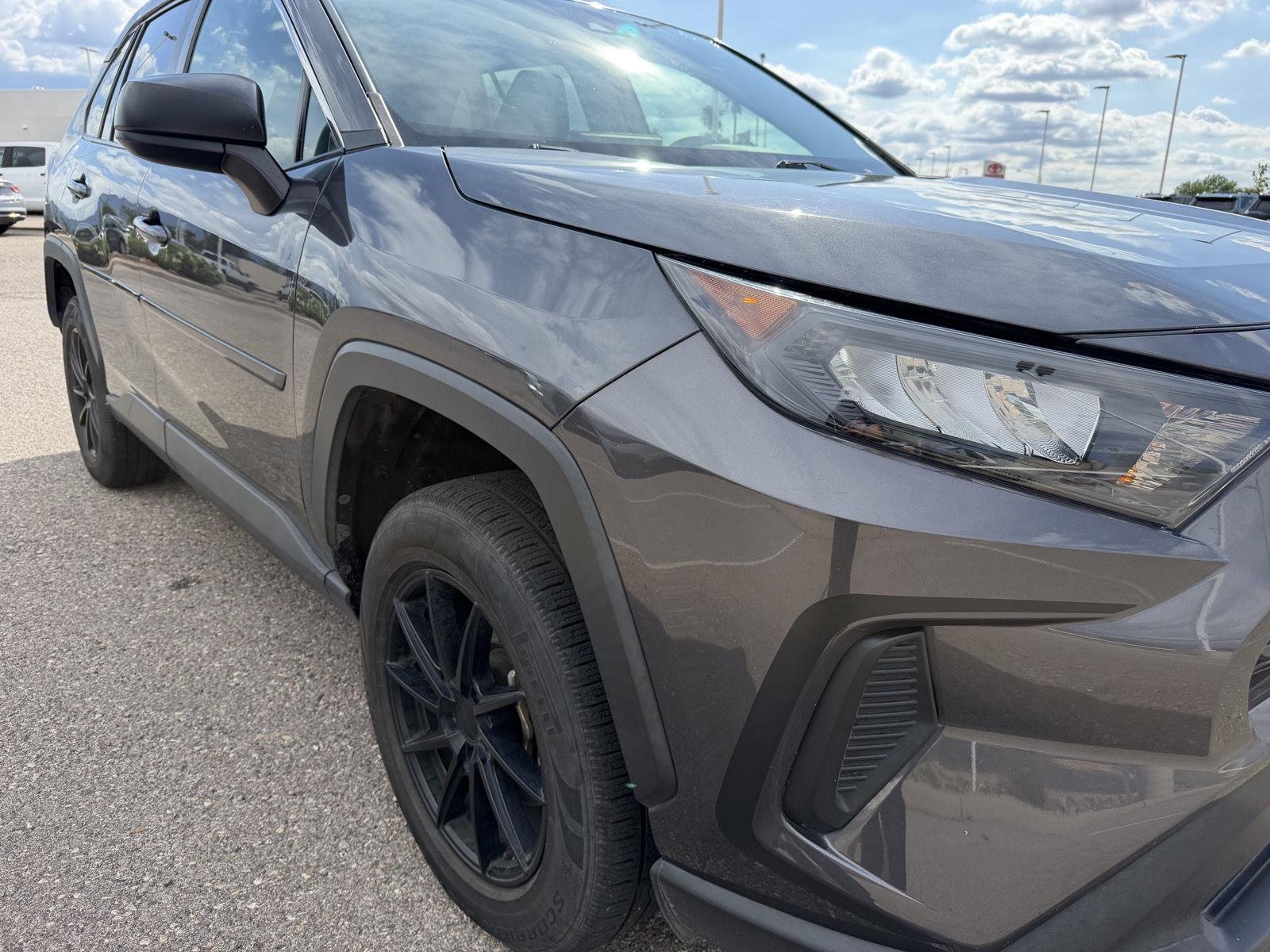 Used 2022 Magnetic Gray Metallic Toyota LE image 13