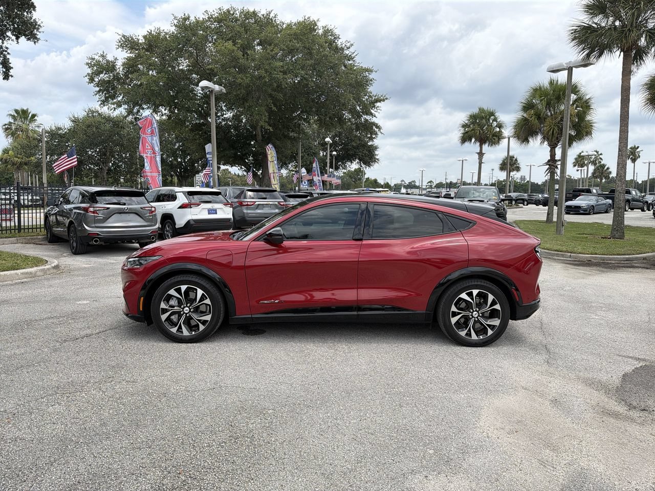 Certified Used 2023 Red Metallic Ford Premium image 5