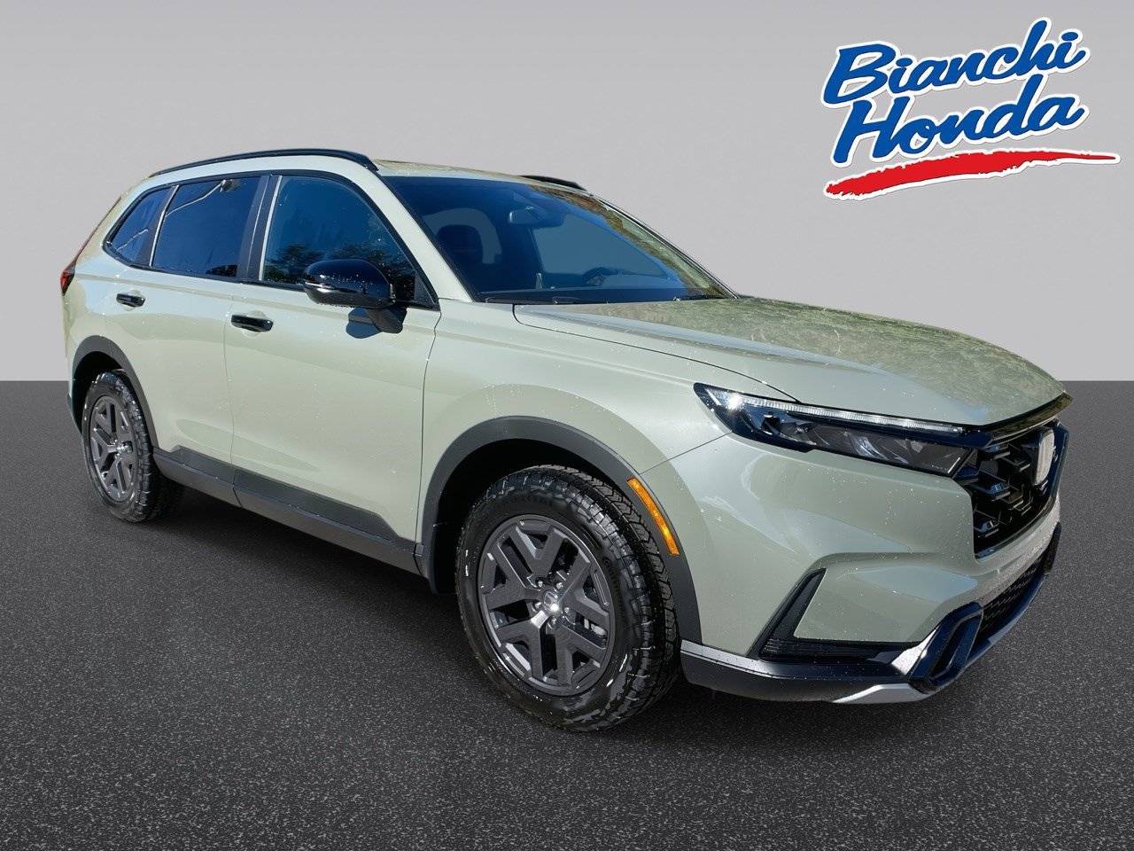New 2026 Ash Green Metallic Honda AWD TrailSport Hybrid image 1