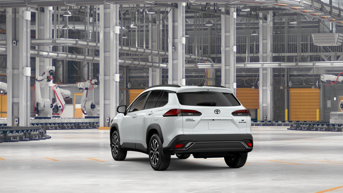 New 2026 Wind Chill Pearl Toyota Hybrid SE image 7