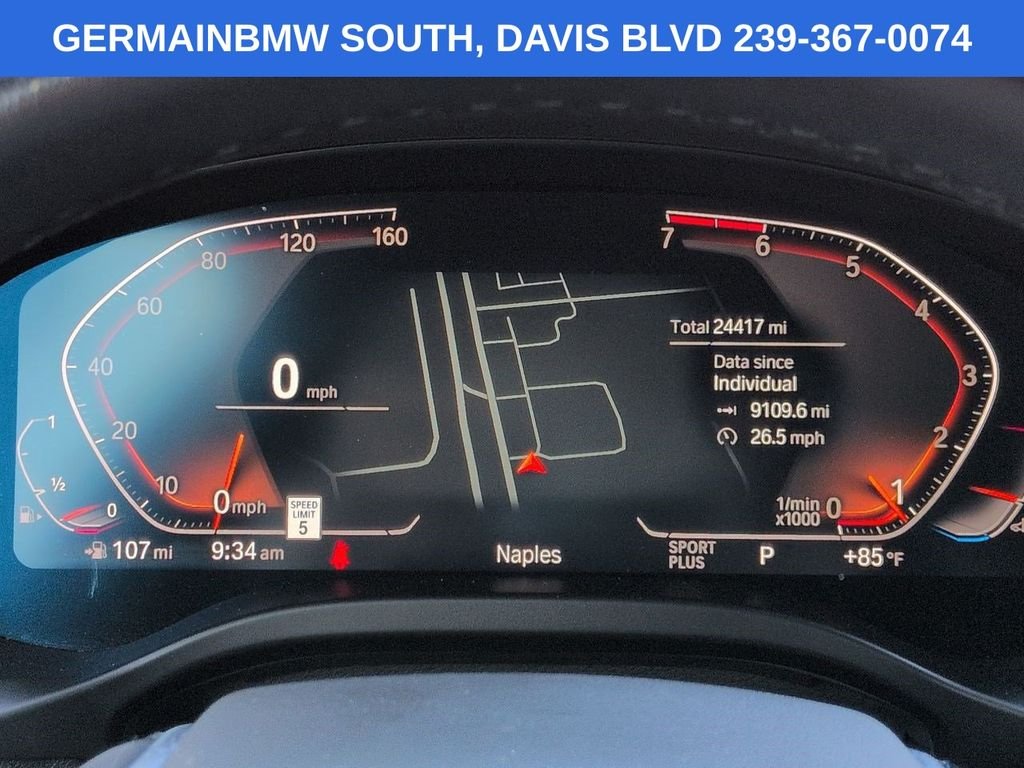 Used 2023 Gray Metallic BMW sDrive30i image 30