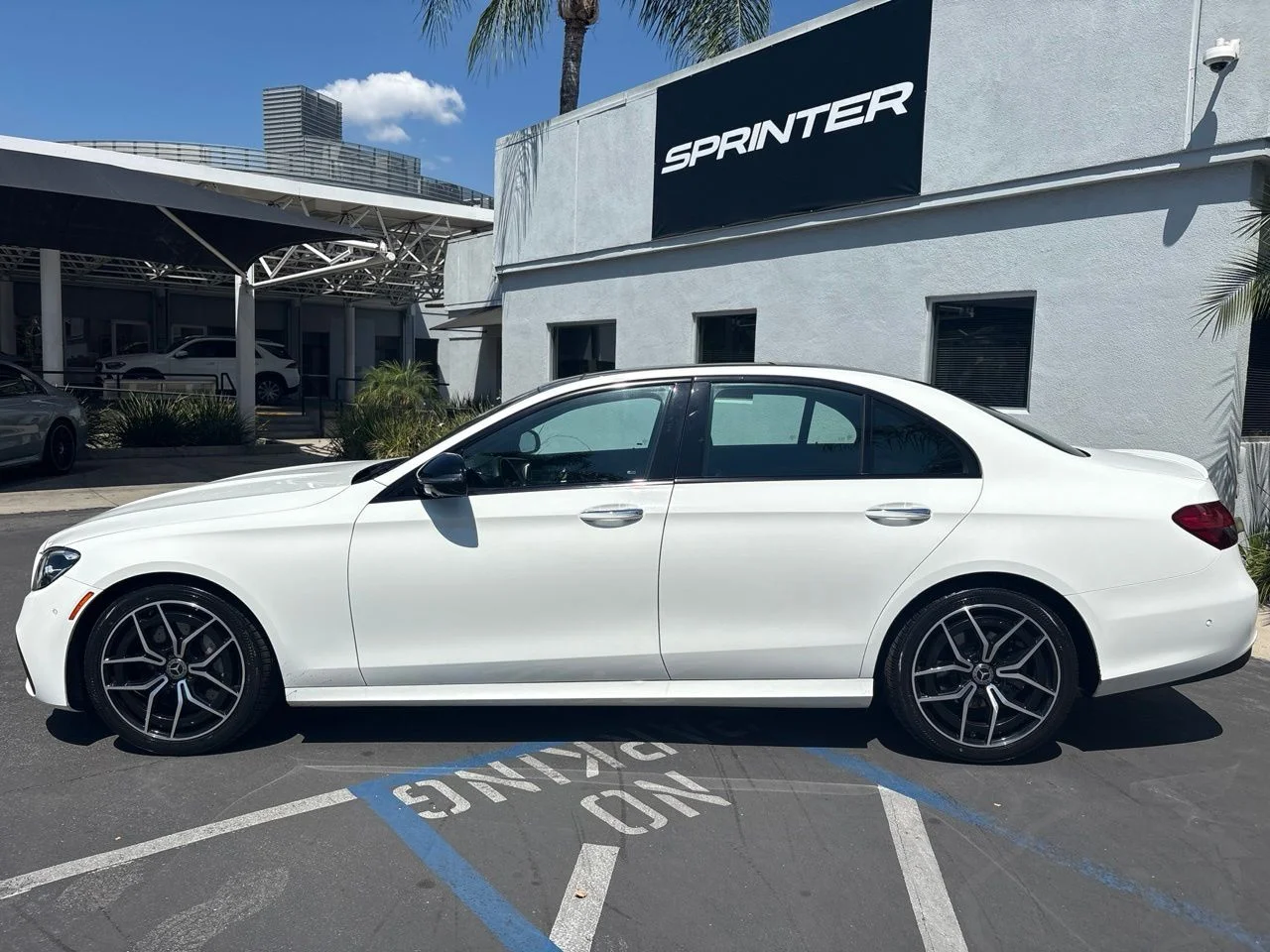 Certified Used 2022 White Mercedes-Benz E 350 AMG® w/Night Package image 6
