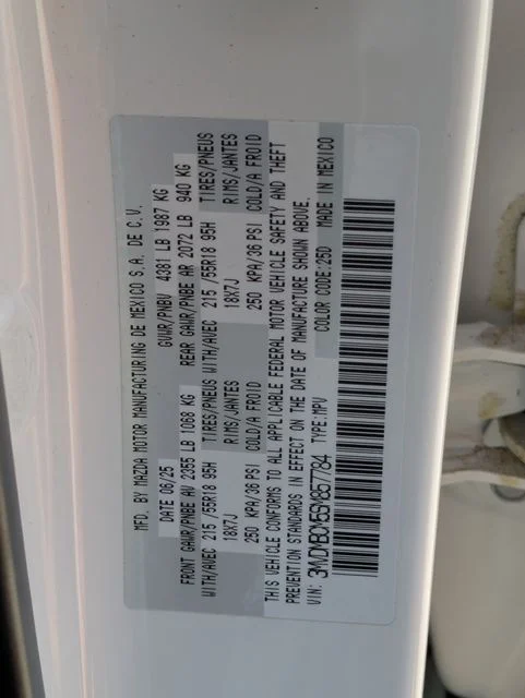 Certified Used 2025 White Mazda 2.5 S Preferred Package image 29