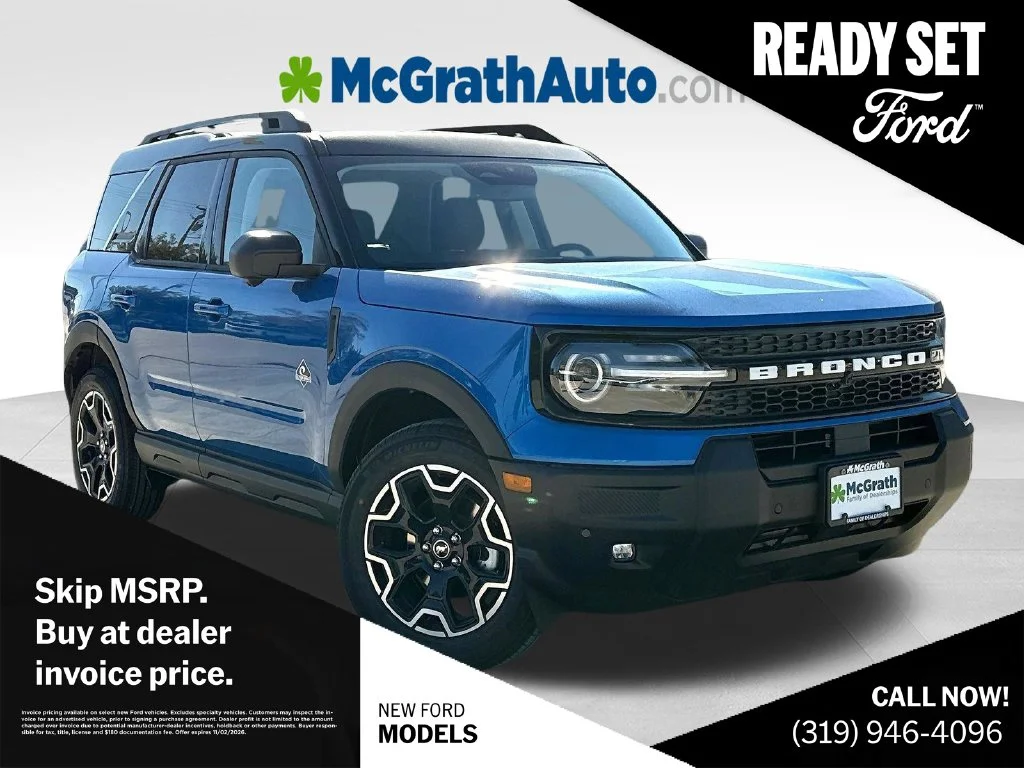 New 2026 Blue Ford Outer Banks image 1