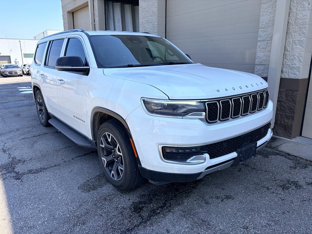 Used 2023 Bright White Jeep Series III image 3
