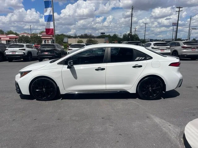 Used 2021 White Toyota SE Nightshade image 4