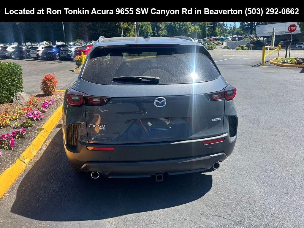Used 2025 Polymetal Gray Metallic Mazda Premium Plus image 5
