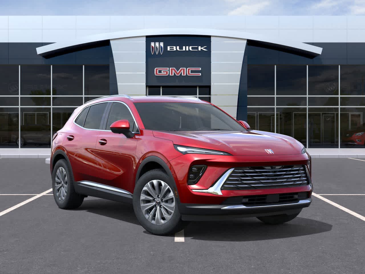 New 2026 Brilliant Red Buick Preferred image 7