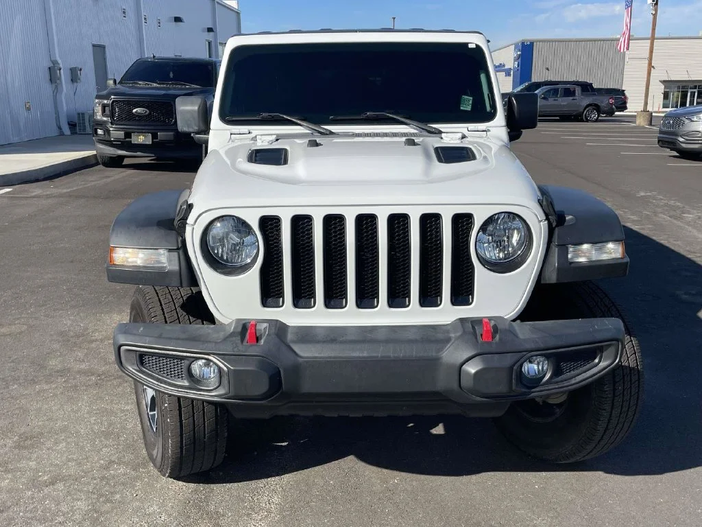 Used 2020 White Jeep Unlimited Rubicon image 8