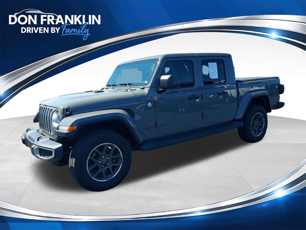 Used 2020 Gray Jeep Overland image 1