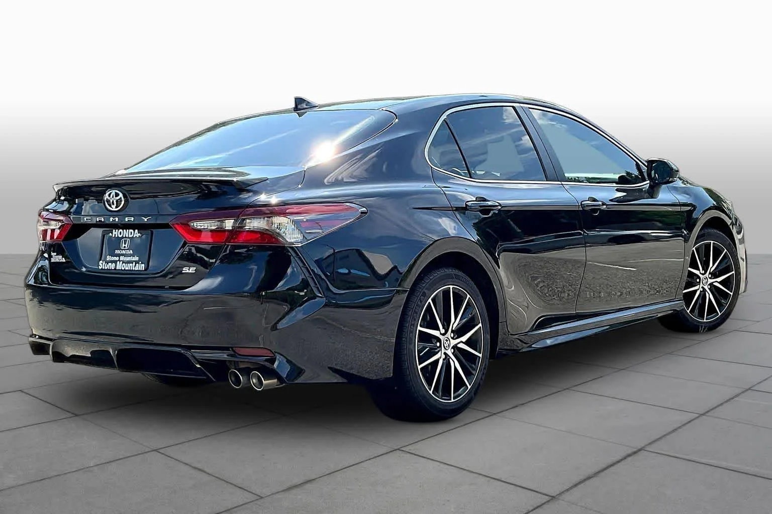Used 2024 Midnight Black Metallic Toyota SE Nightshade image 13