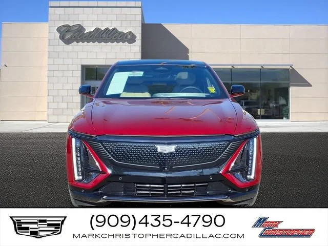 Used 2025 Radiant Red Tintcoat Cadillac Sport 3 image 2