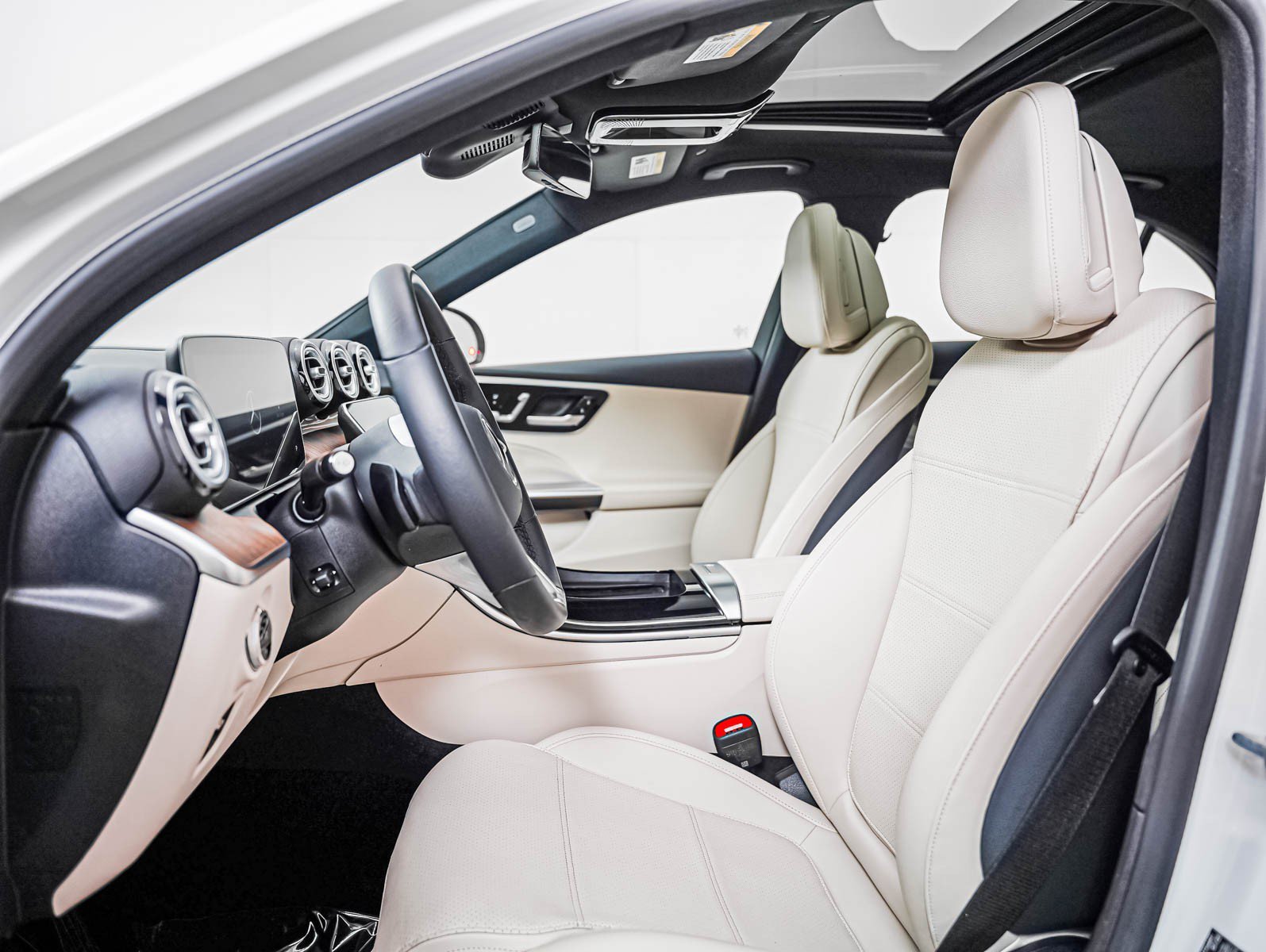 Certified Used 2023 Polar White Mercedes-Benz C 300 Sedan image 8