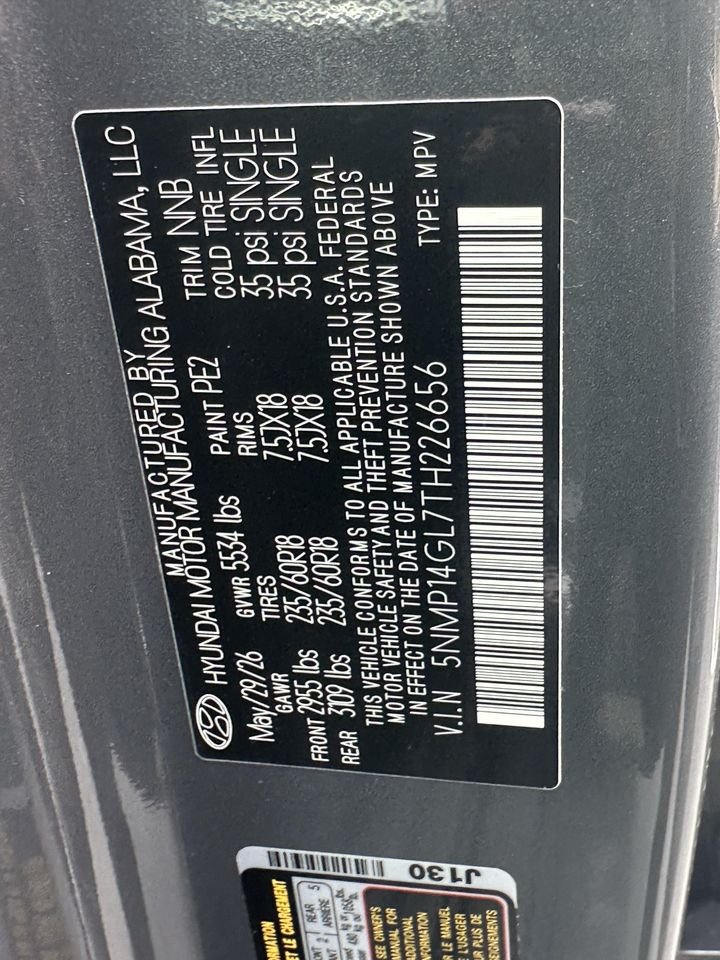 New 2026 Ecotronic Gray Hyundai SE image 31