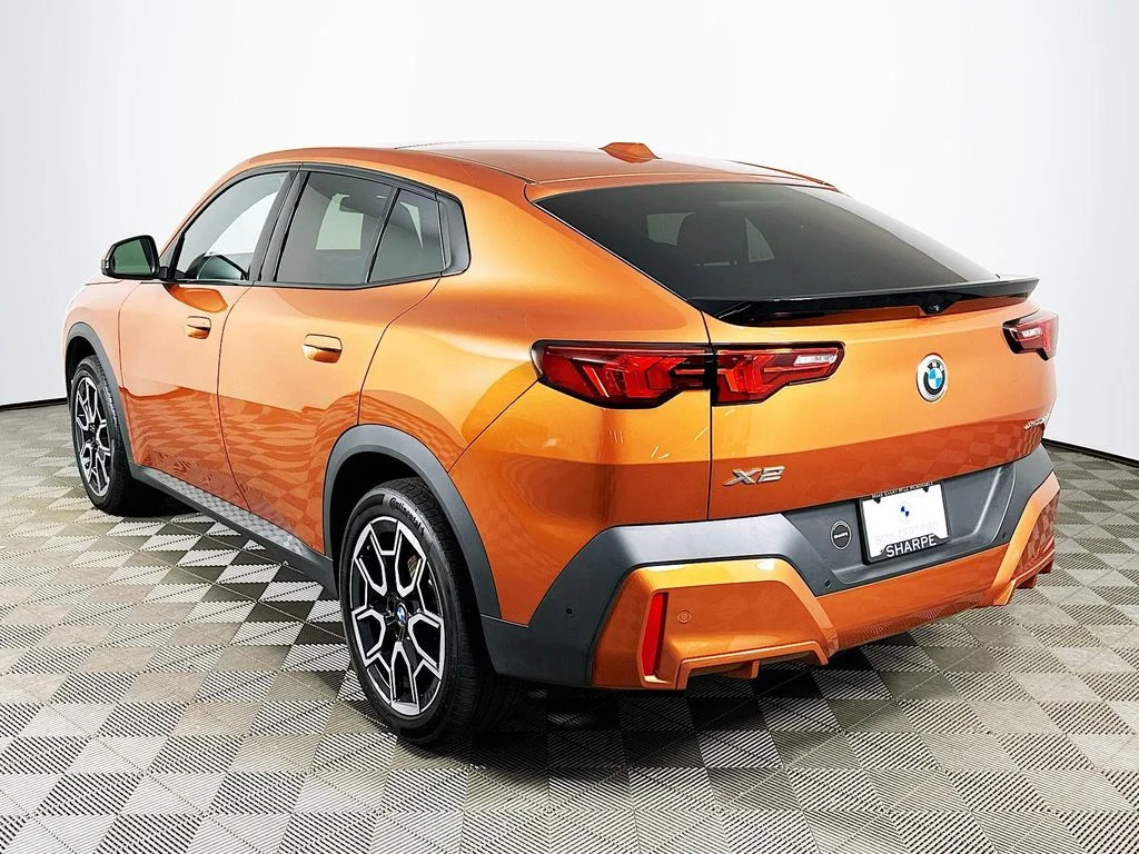 Certified Used 2025 Orange Metallic BMW xDrive28i image 7