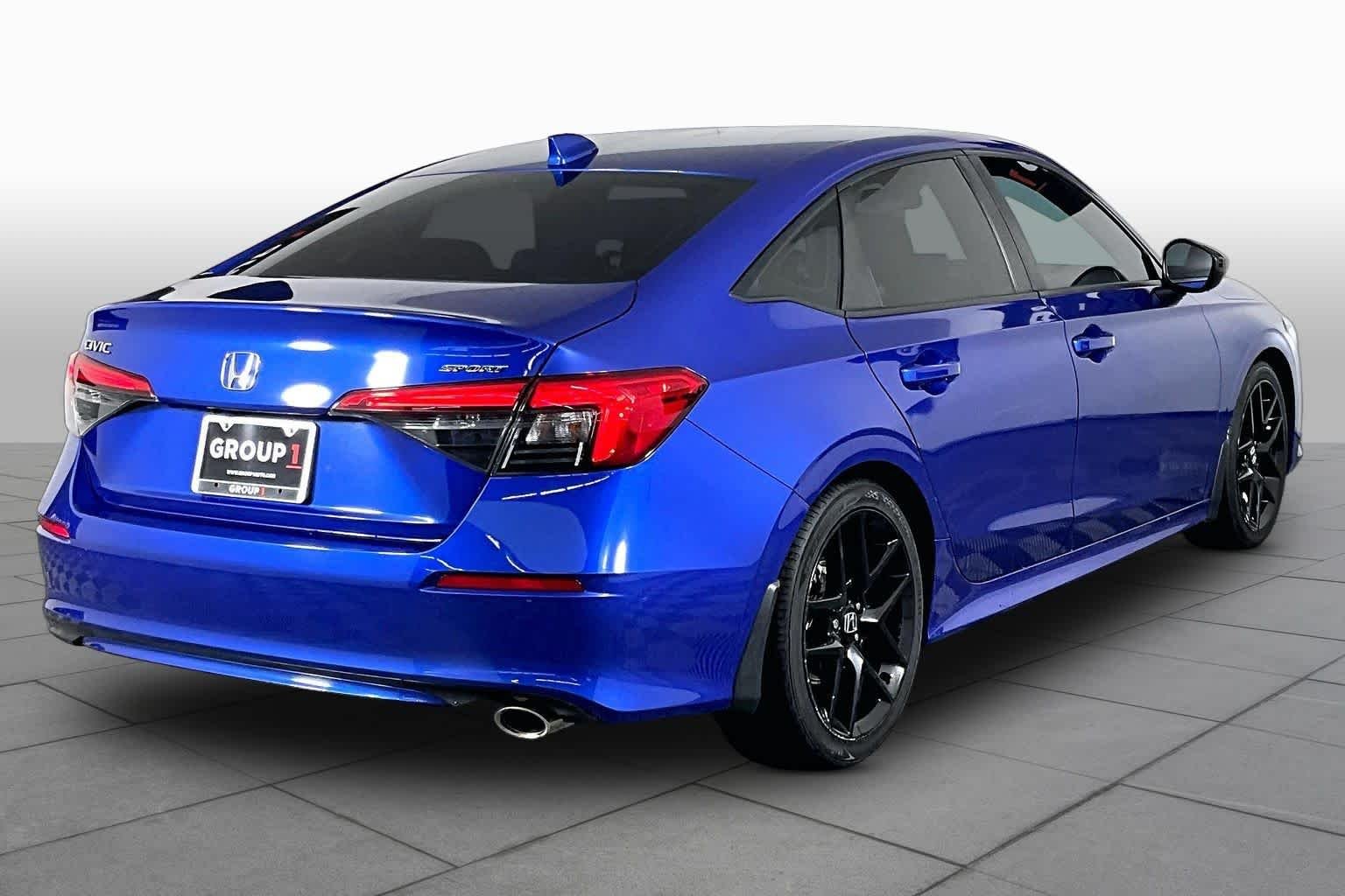Used 2022 Aegean Blue Metallic Honda Sport image 12